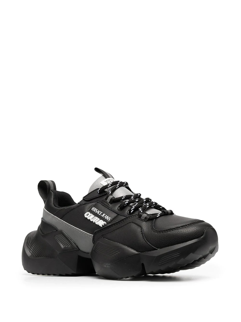 chunky sole low sneakers  - 2