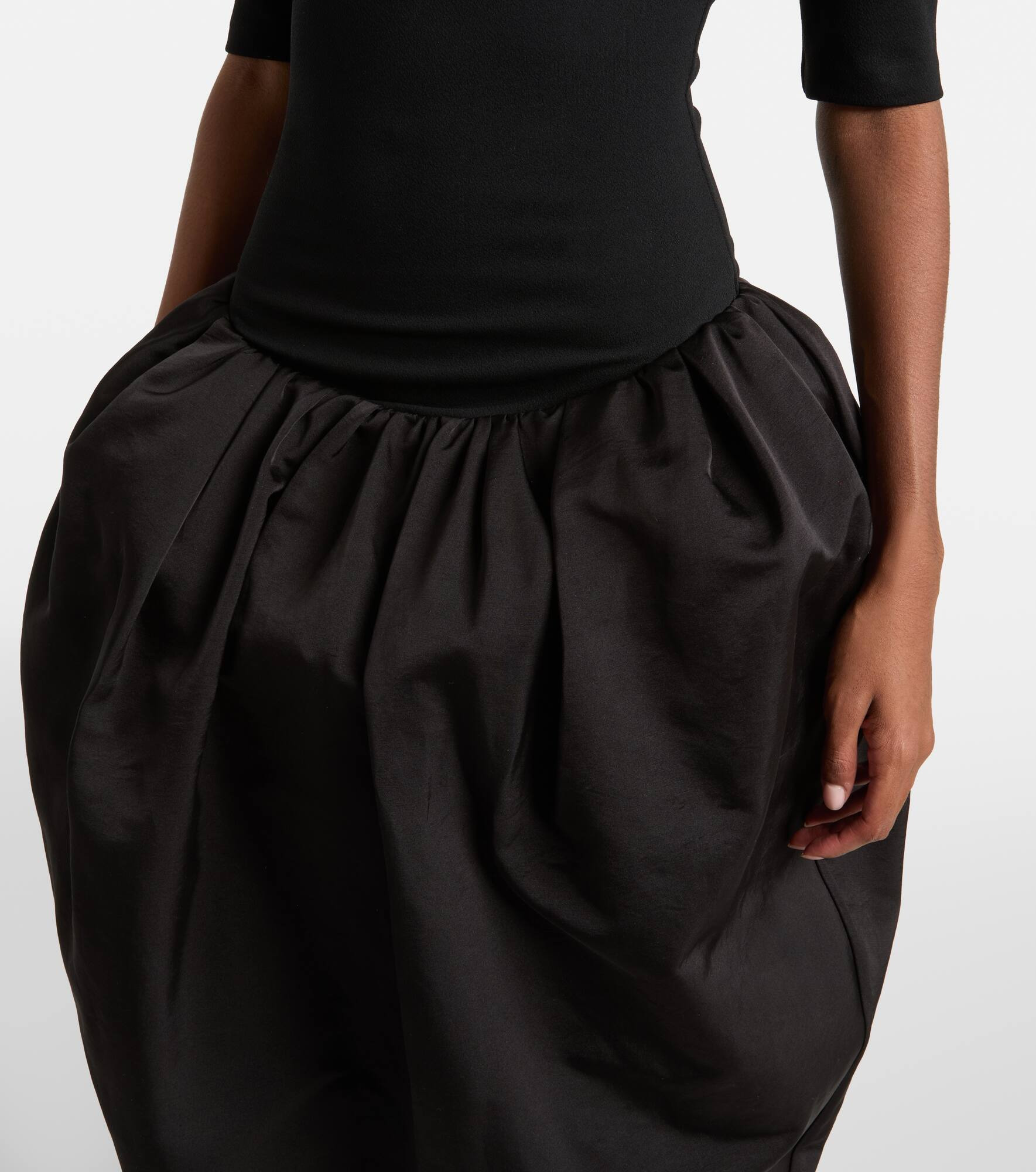 Turtleneck midi dress - 5