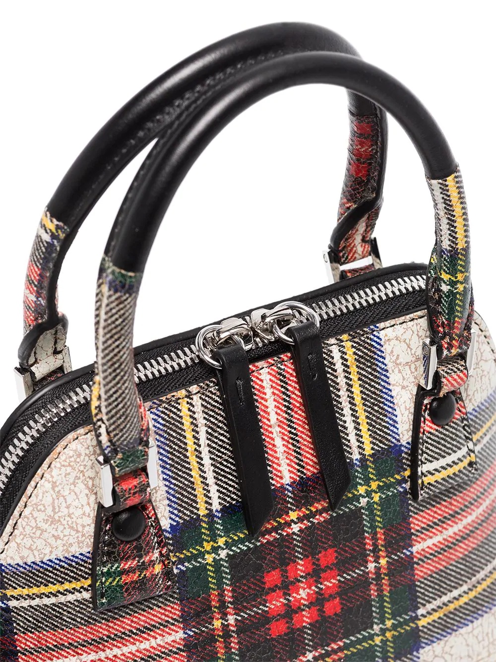 5AC tartan-check tote bag - 5