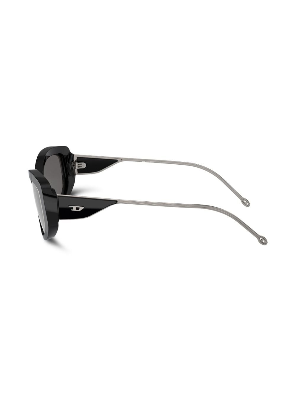 logo-plaque cat-eye sunglasses - 2