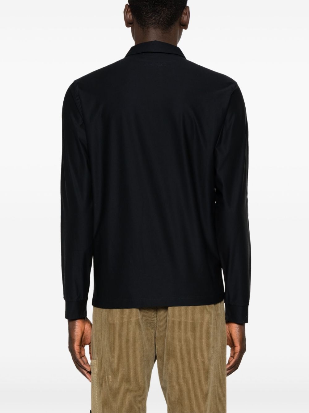 cotton jersey polo shirt - 4
