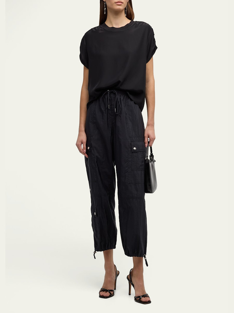 Cinq à Sept Nitsan Tie-Cuff Cargo Pants outlook