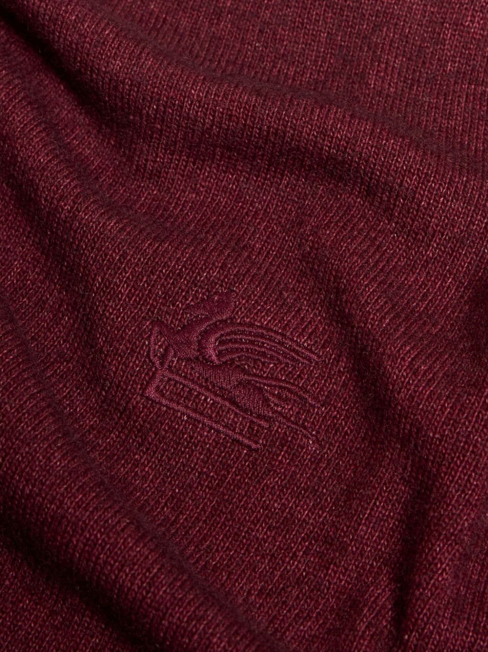 Pegaso-appliquÃ© wool jumper - 3