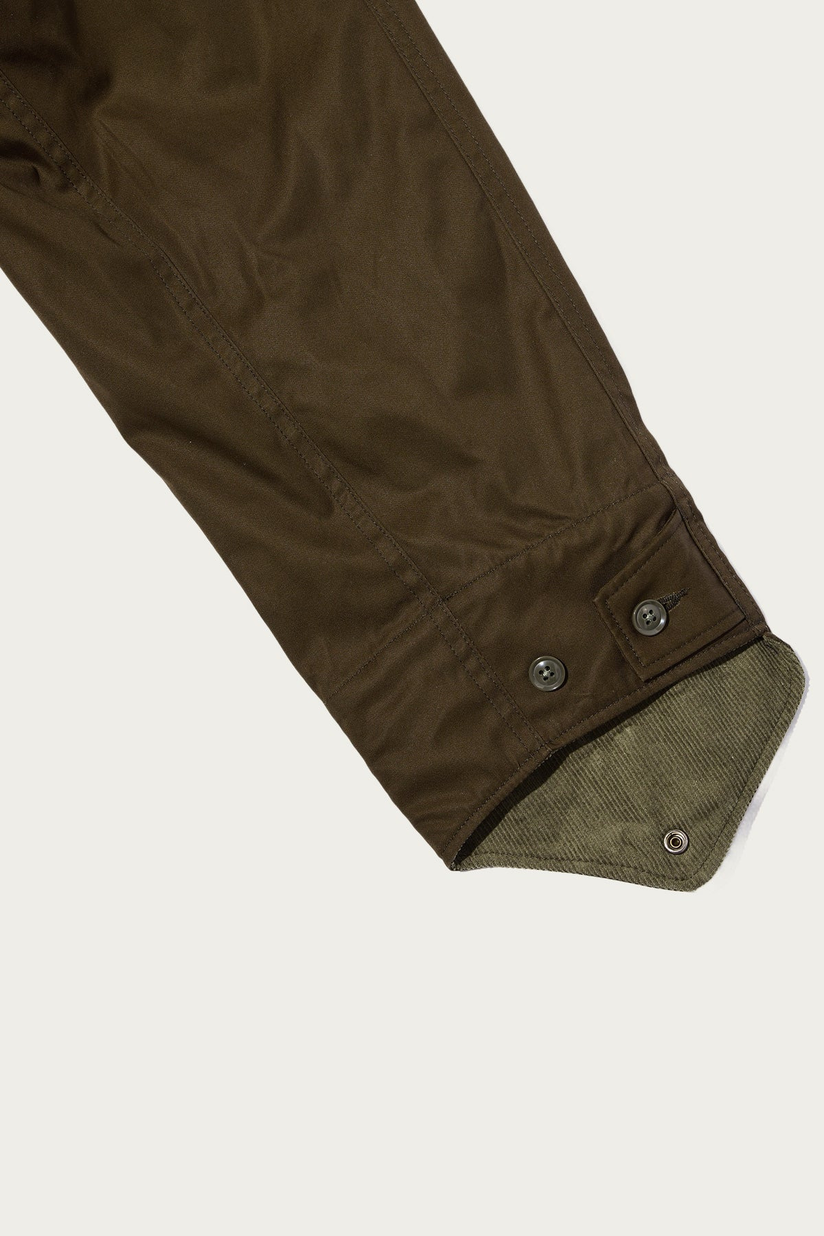 SAS Jacket - Dk. Olive Cotton Ventile Twill - 4