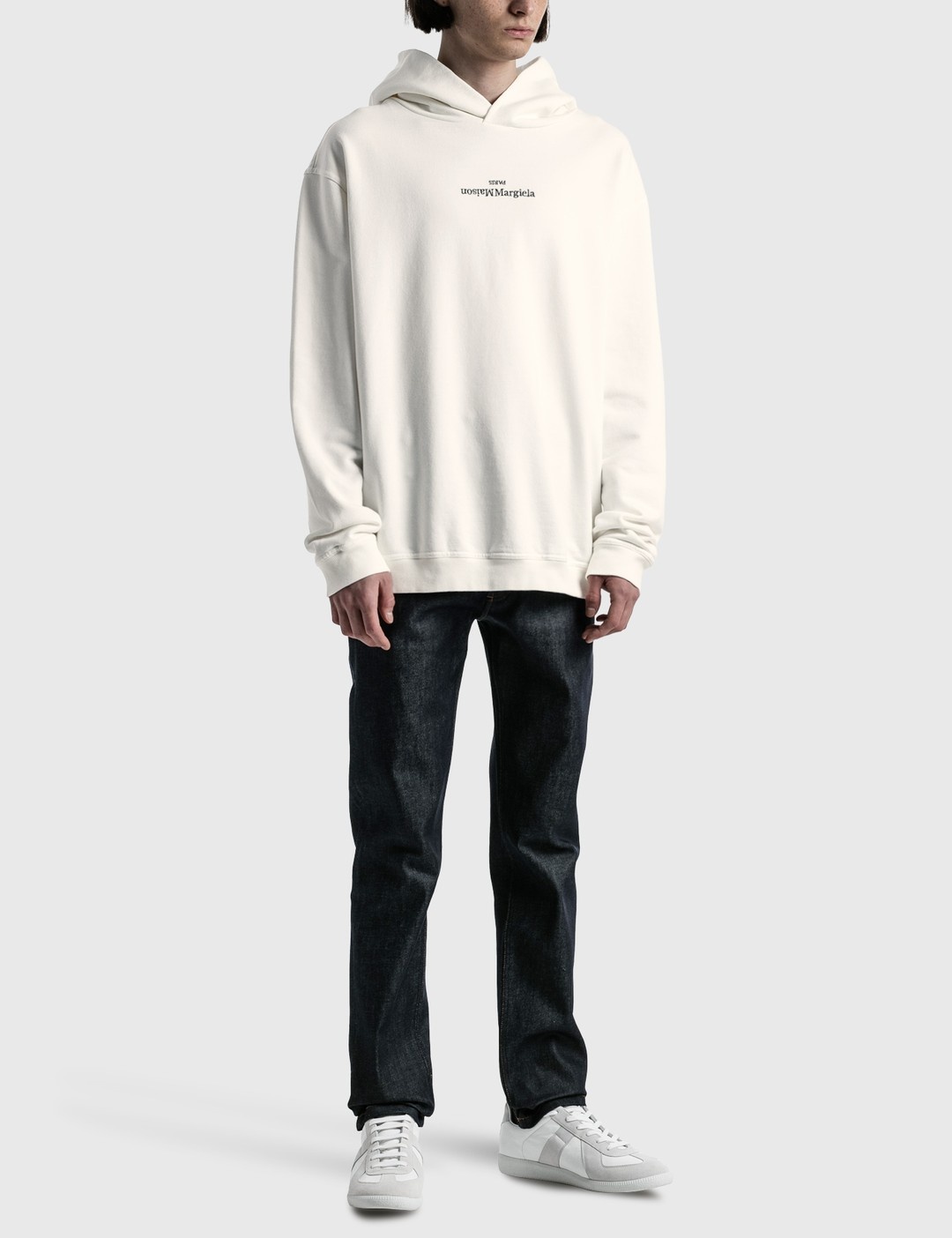 UPSIDE DOWN LOGO HOODIE - 5