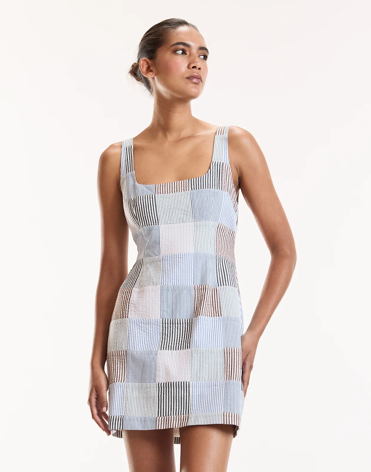 Millie Seersucker Dress - 1