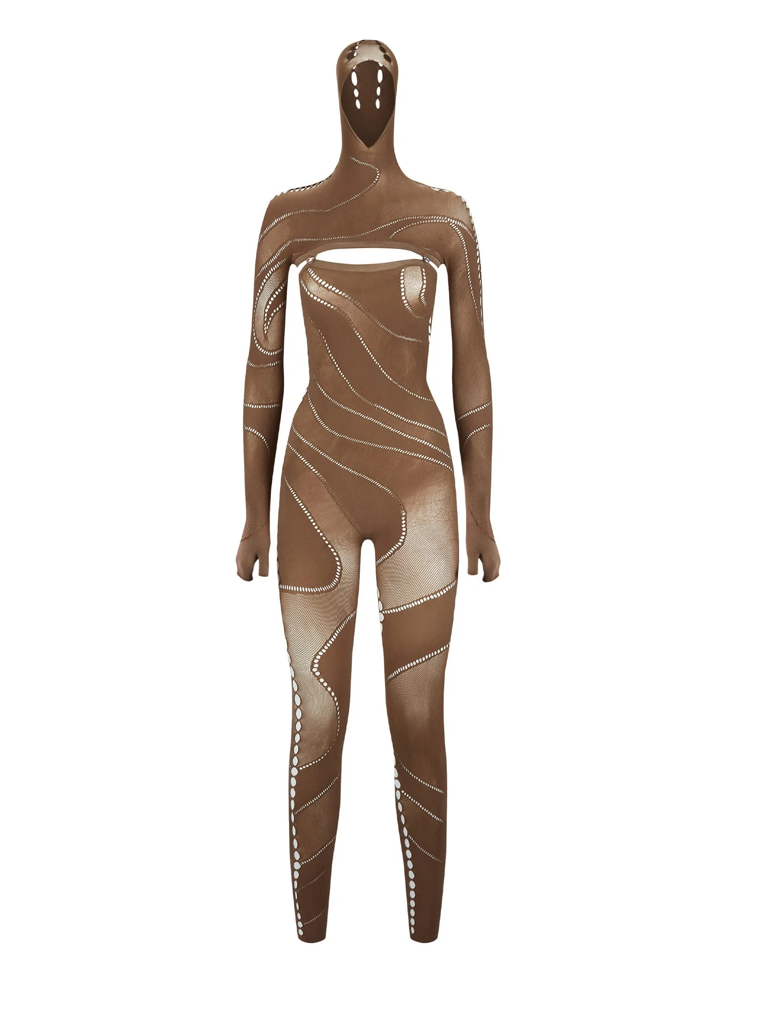 ECSTASY JUMPSUIT KAHLUA - 1
