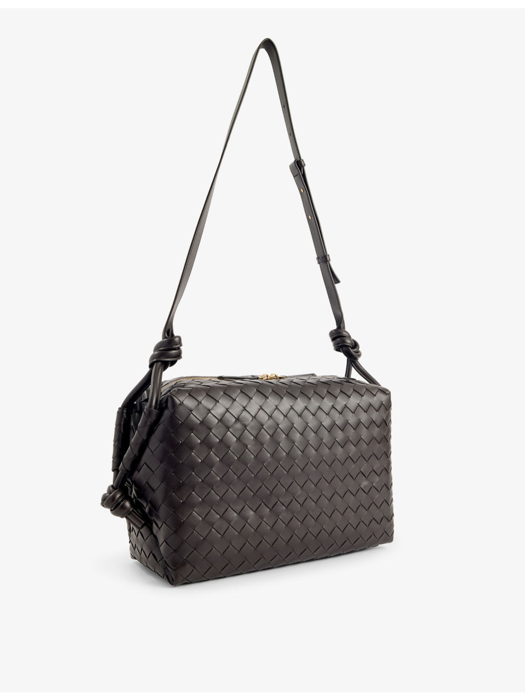 Loop large leather tote bag - 4