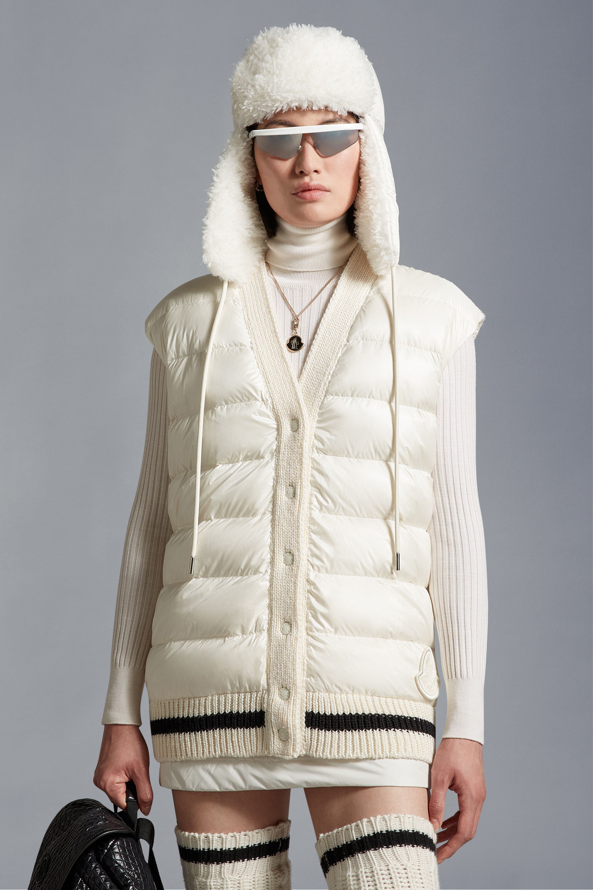 Padded Wool Vest - 2