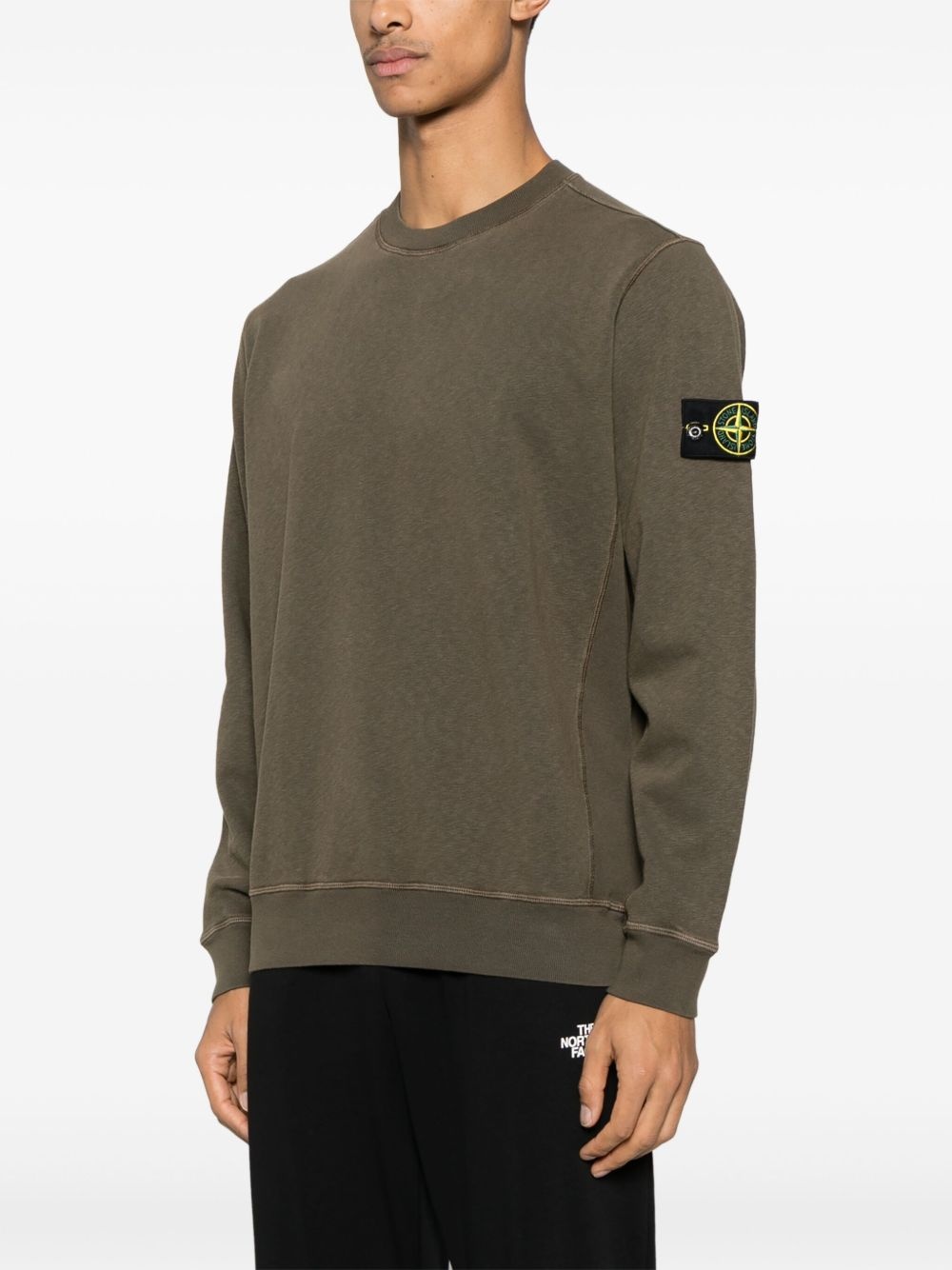 Compass-badge sweatshirt - 3