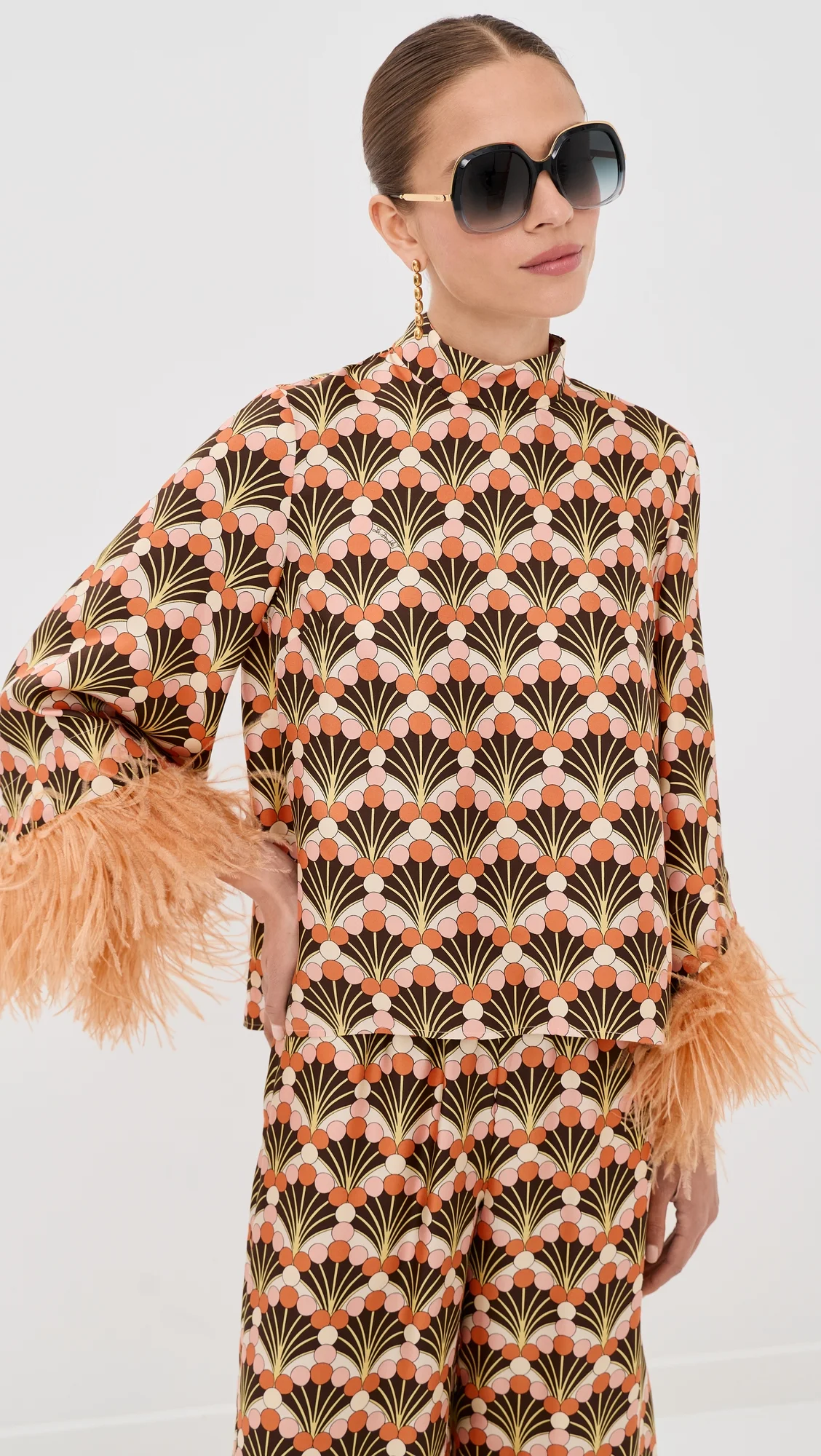 Make An Exit Silk Top - 1