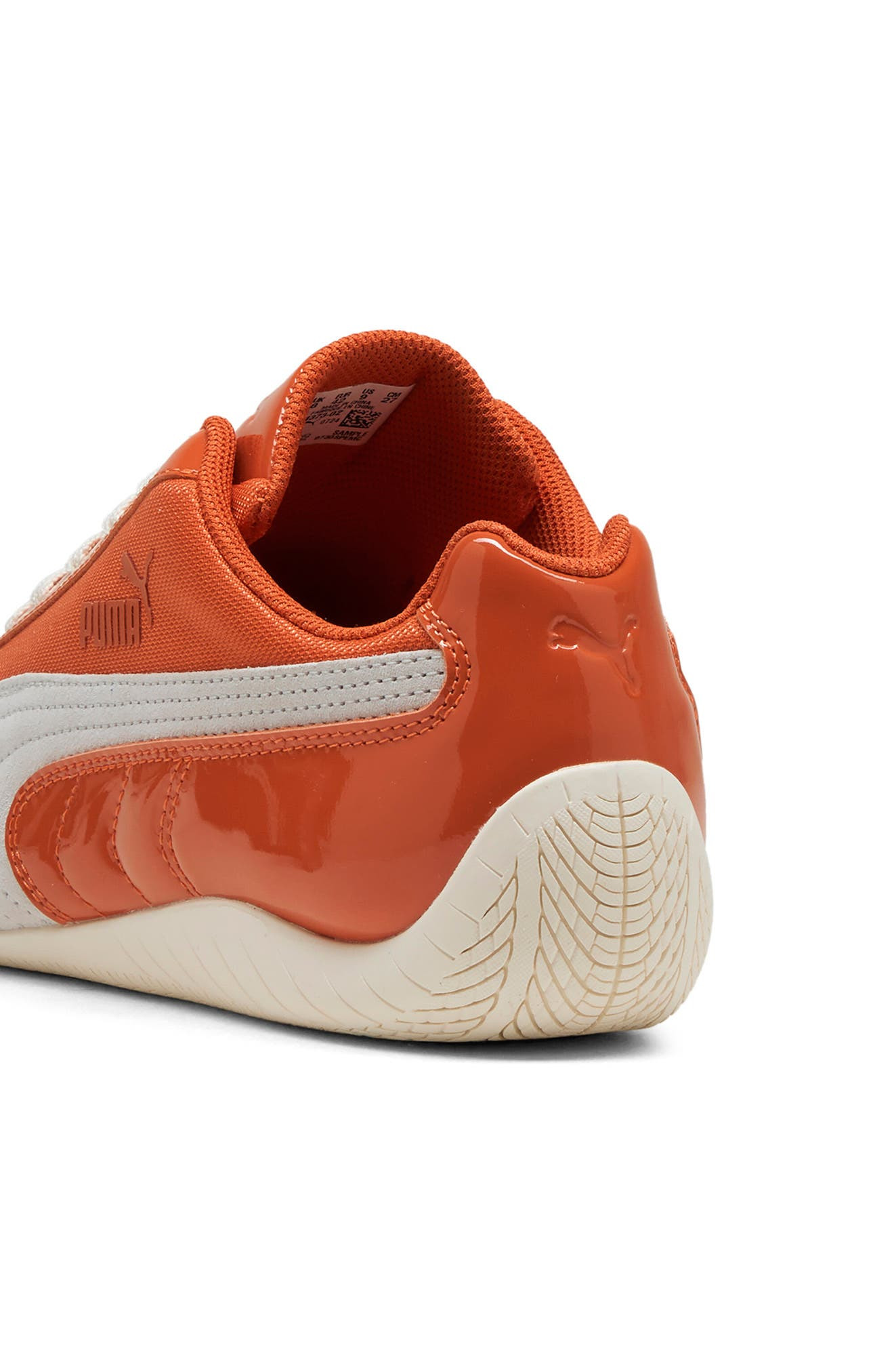 PUMA Speedcat Patent Sneaker in Fall Foliage/Feather Gray at Nordstrom - 4