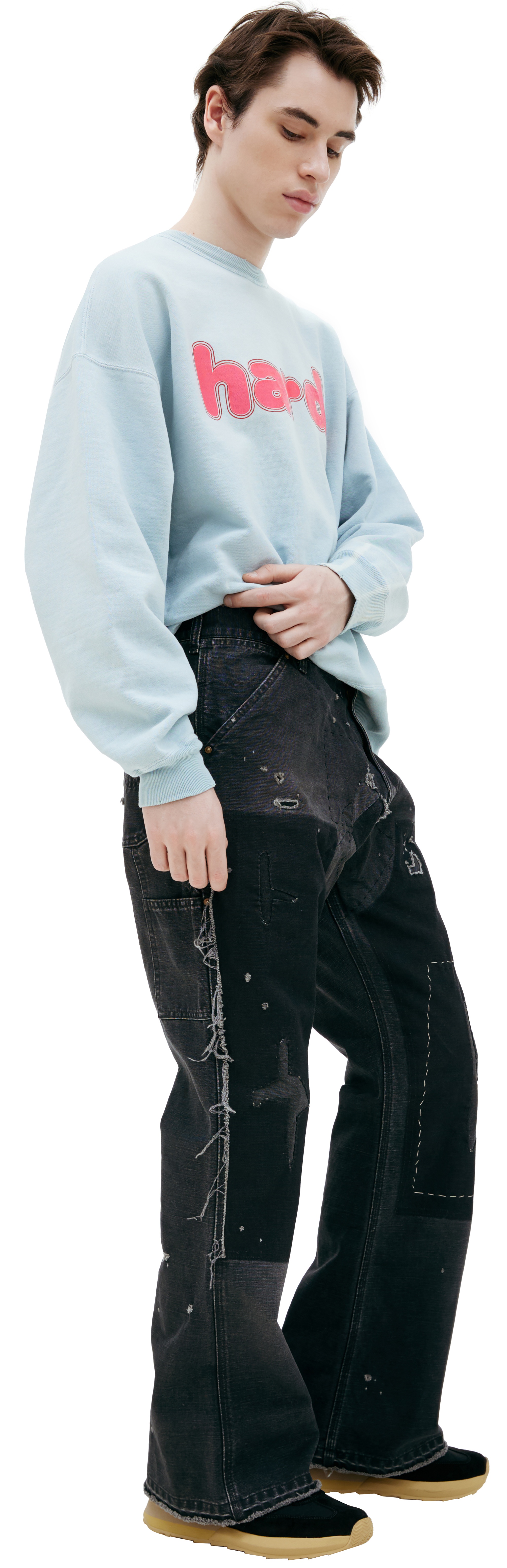 JEANS WITH PATCHES - 2