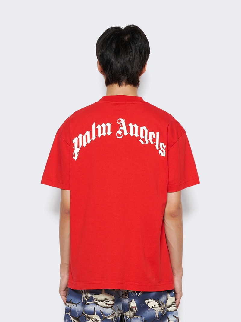 Shark Classic T-Shirt Red and White 5
