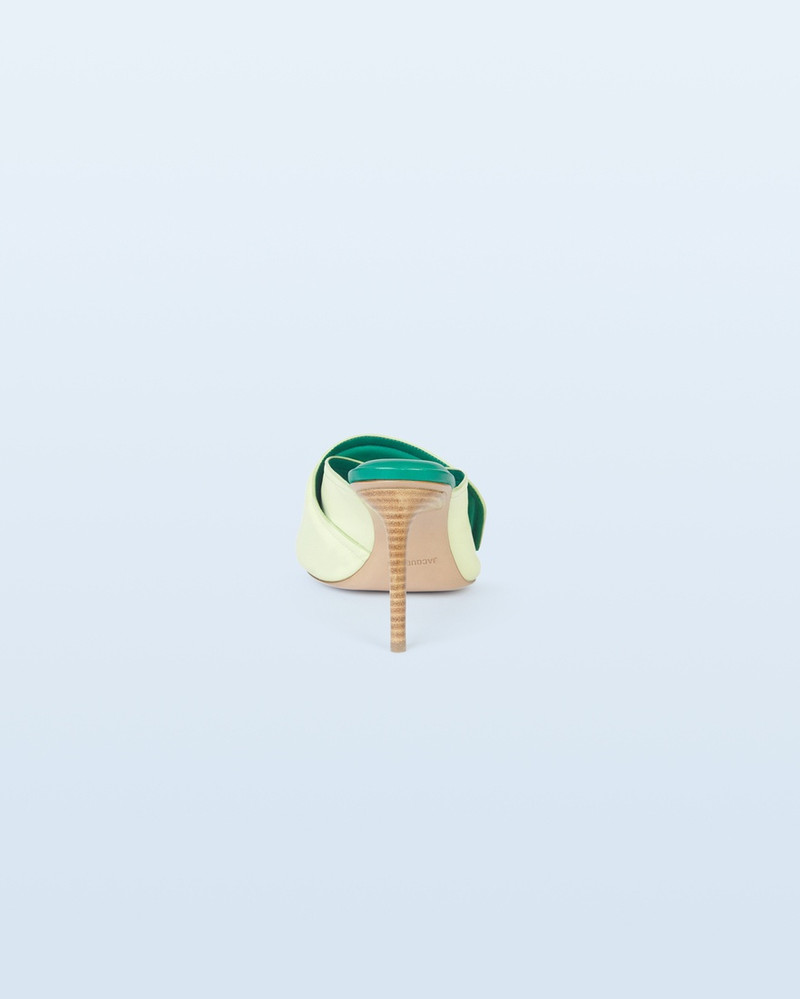 JACQUEMUS Les mules Aqua outlook