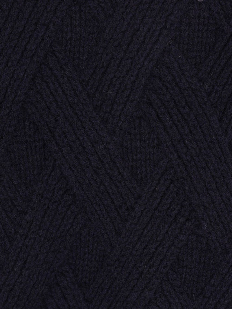 diamond-pattern wool sweater 3