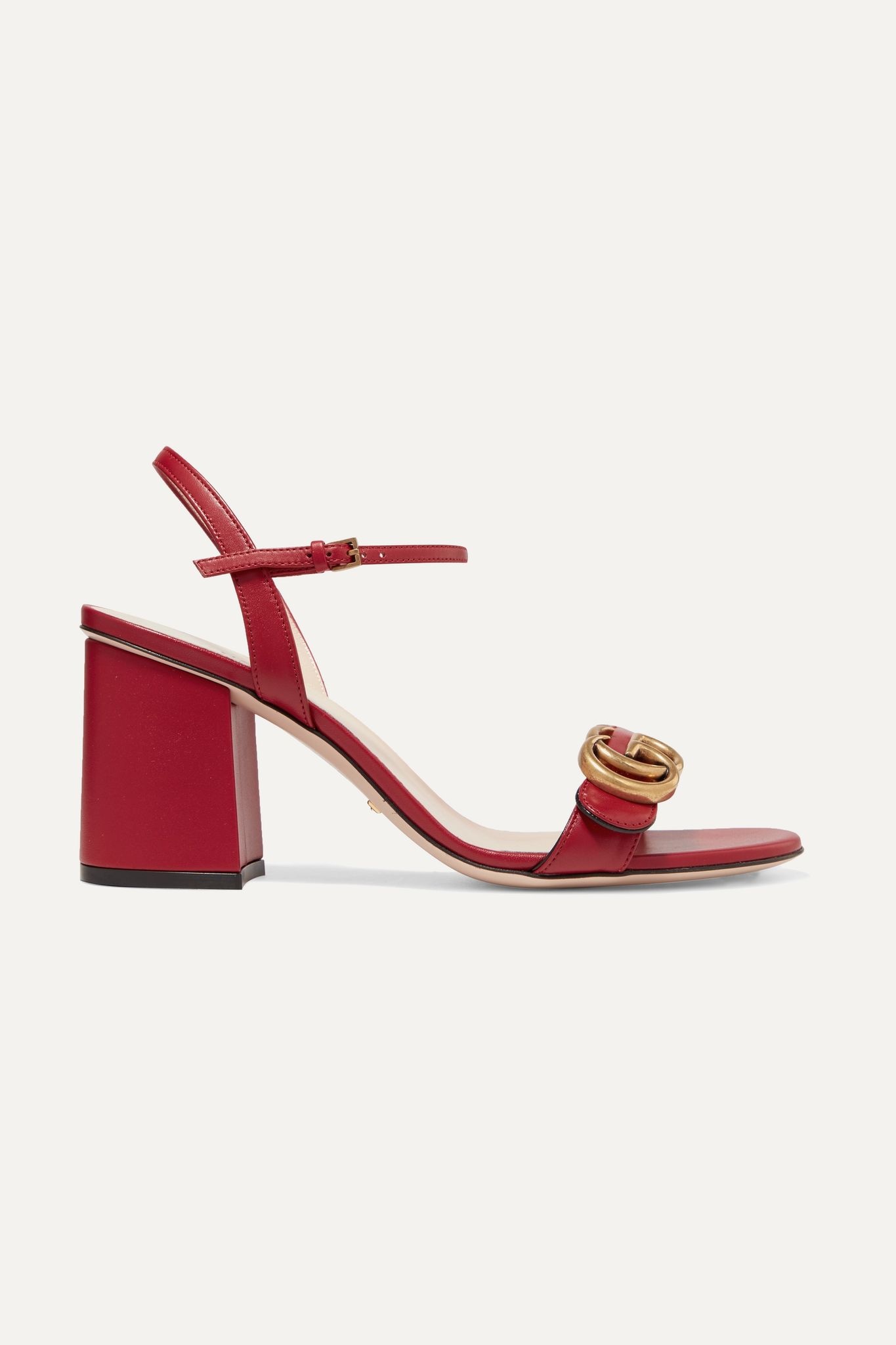 Marmont logo-embellished leather sandals - 1