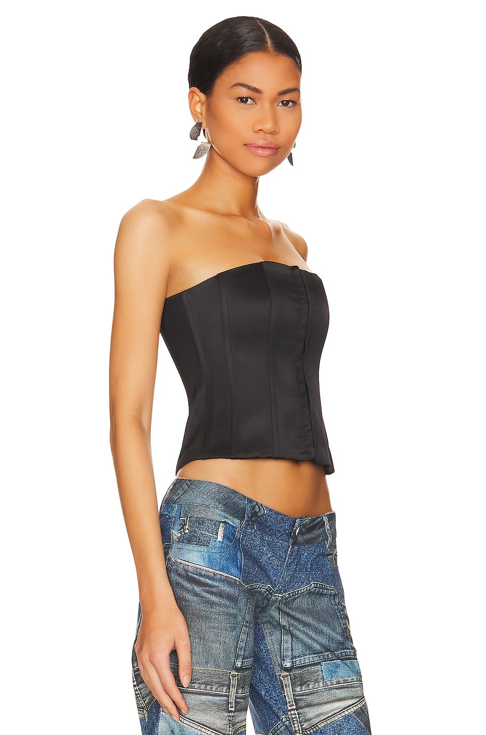 Satin Corset Top - 2