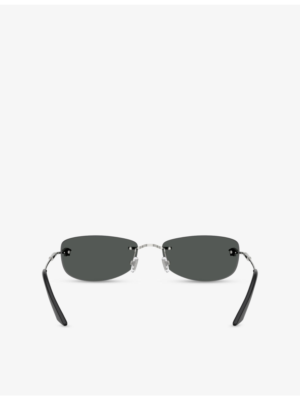 VE2279 Rectangular-Frame Metal Sunglasses - 4