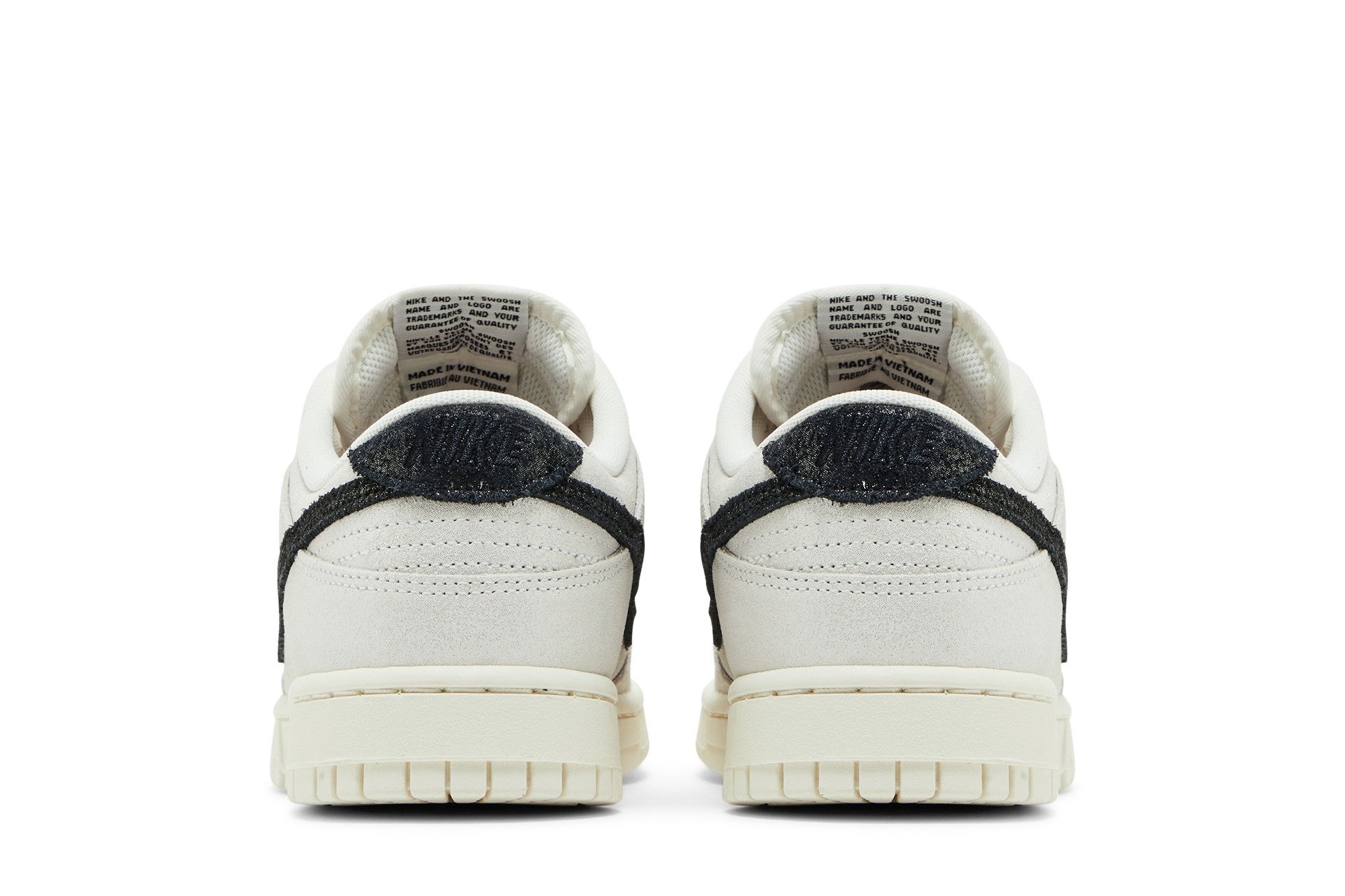 Wmns Dunk Low SE 'White Glittery Suede' - 6