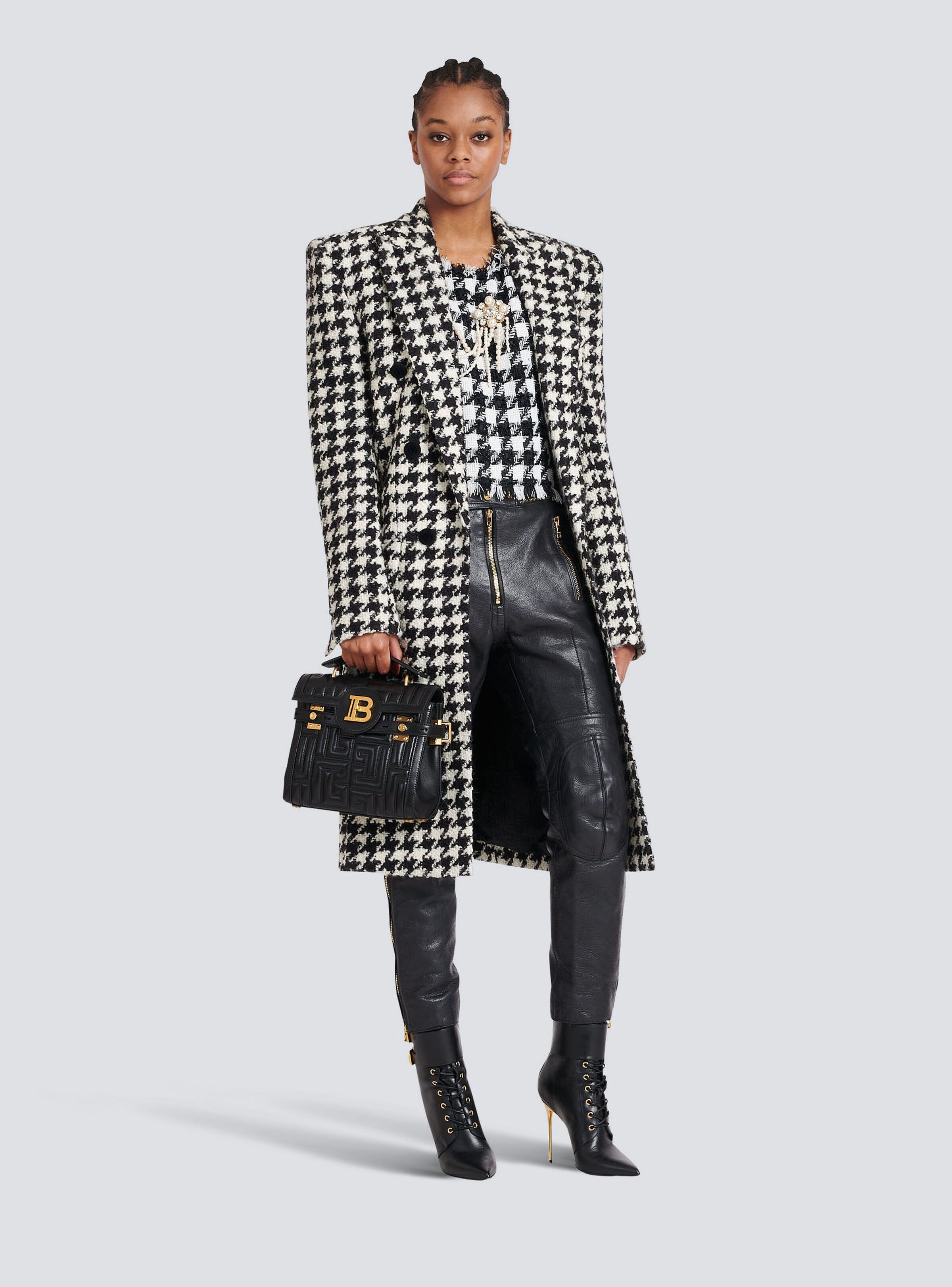 Unisex - Six-button wool coat with detachable inset jacket - 2