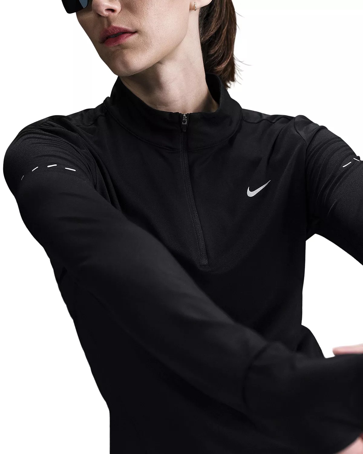 Swift Dri FIT Mock Neck Half Zip Top - 7