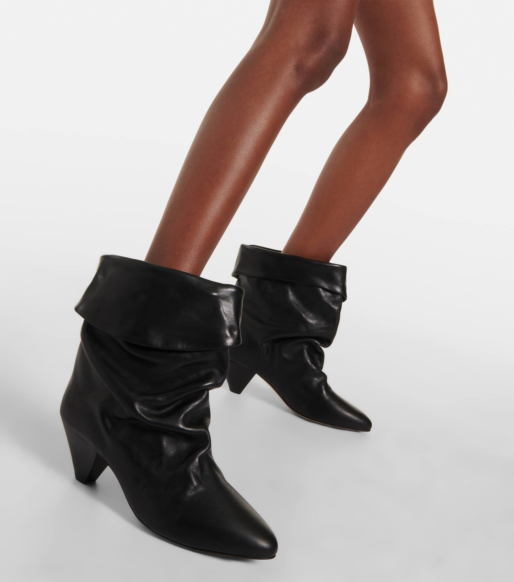 Ryska leather ankle boots - 4