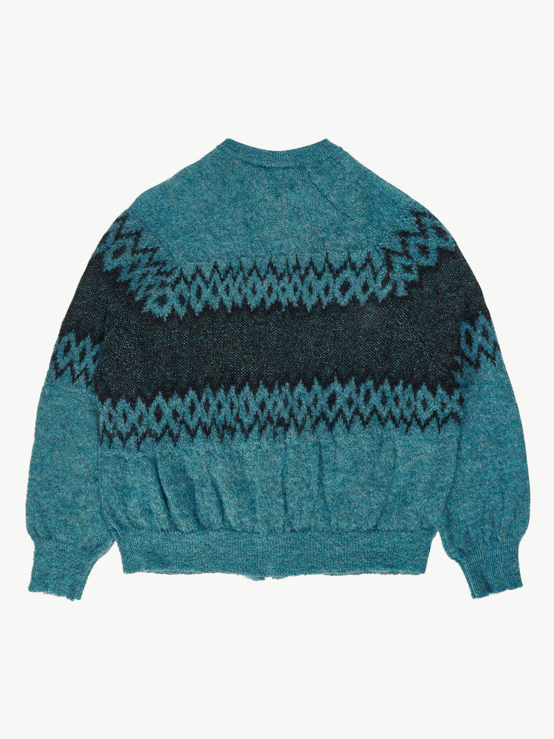 MAGLIANO Christmas Sweater Rave Blue - Magliano outlook