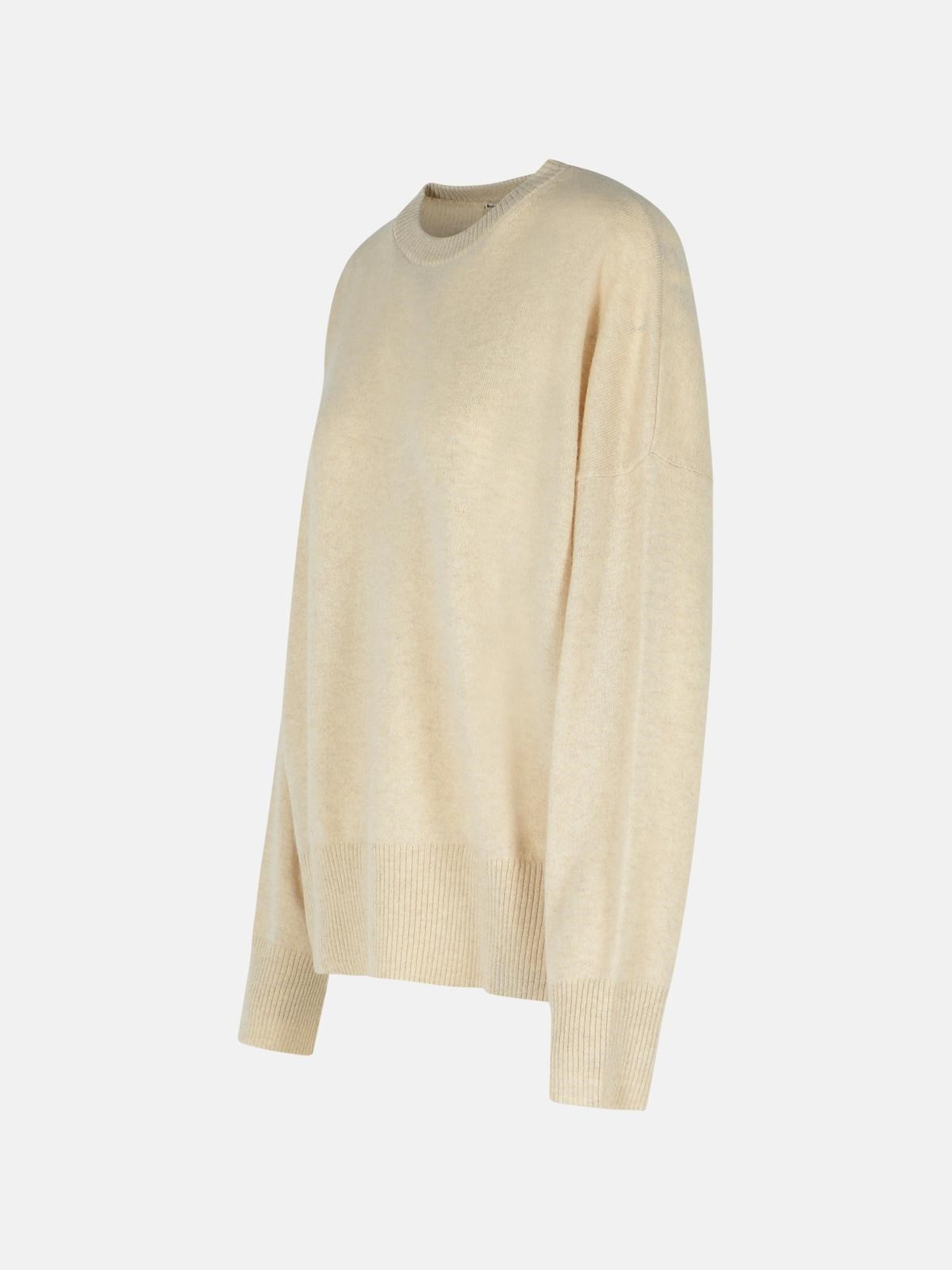 'ANAA' BEIGE CASHMERE SWEATER - 2