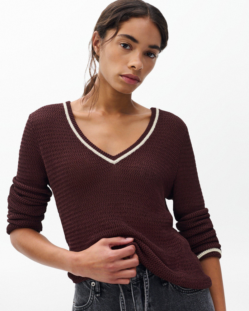 Costi V-Neck Sweater 2