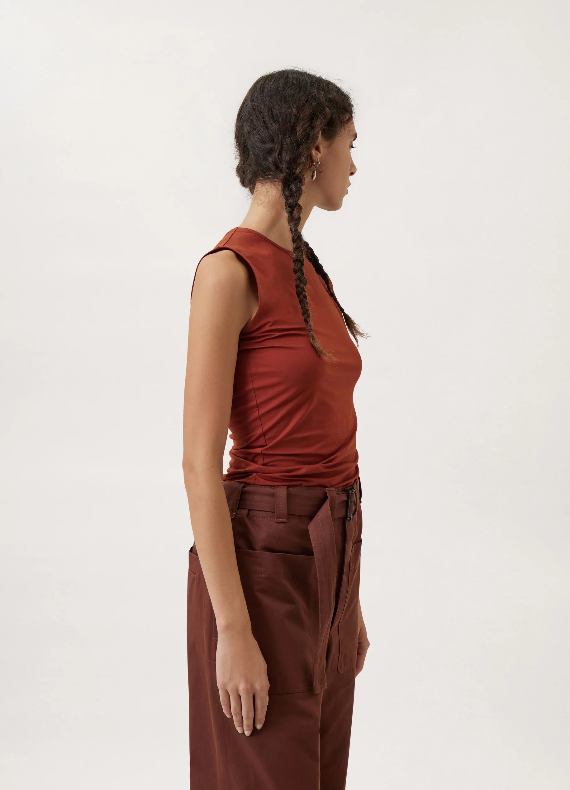 トップス LEMAIRE LONG SLEEVE SECOND SKIN TOP Lemaire トップ - Havana | FWRD