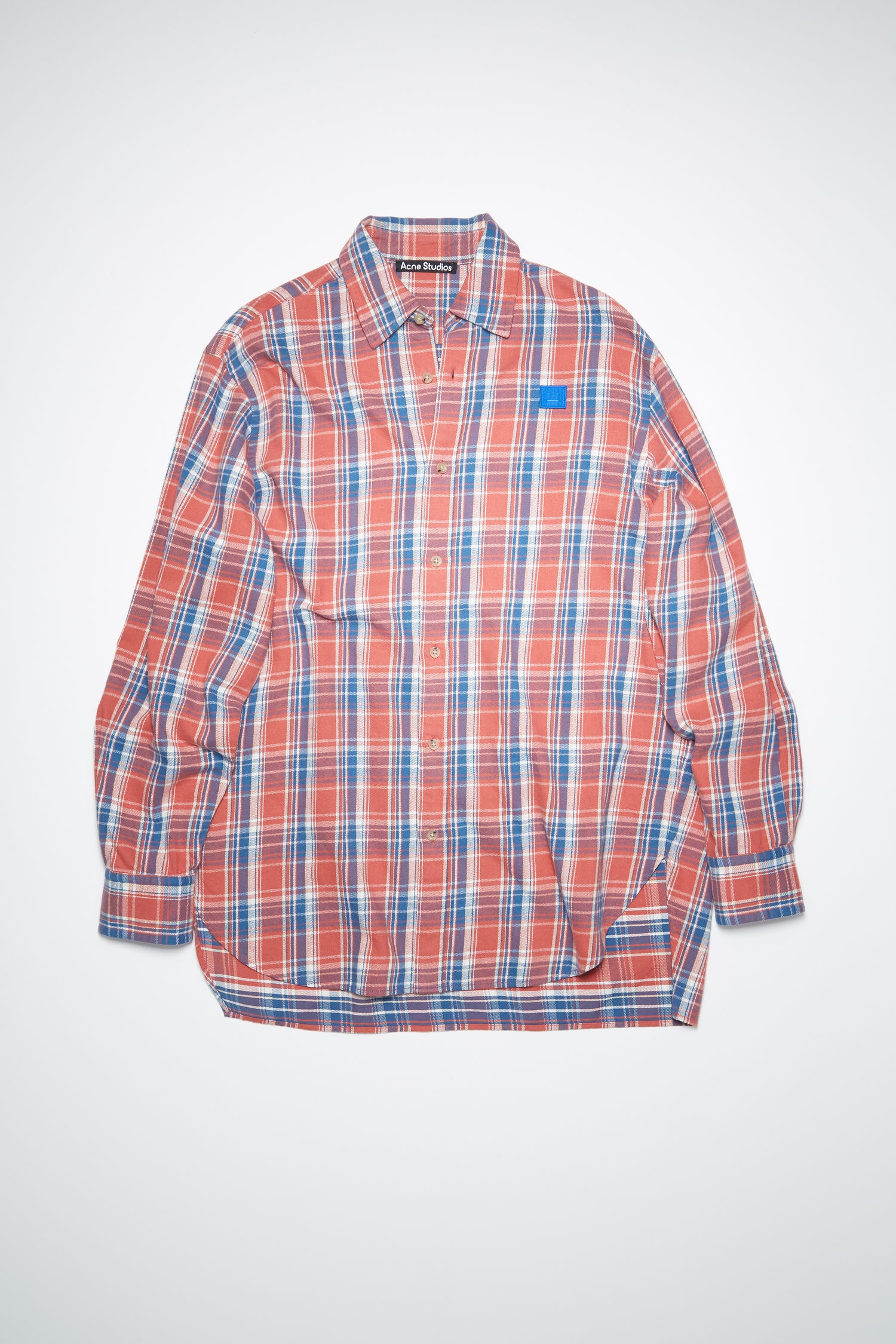 Flannel shirt - Pink/blue - 4