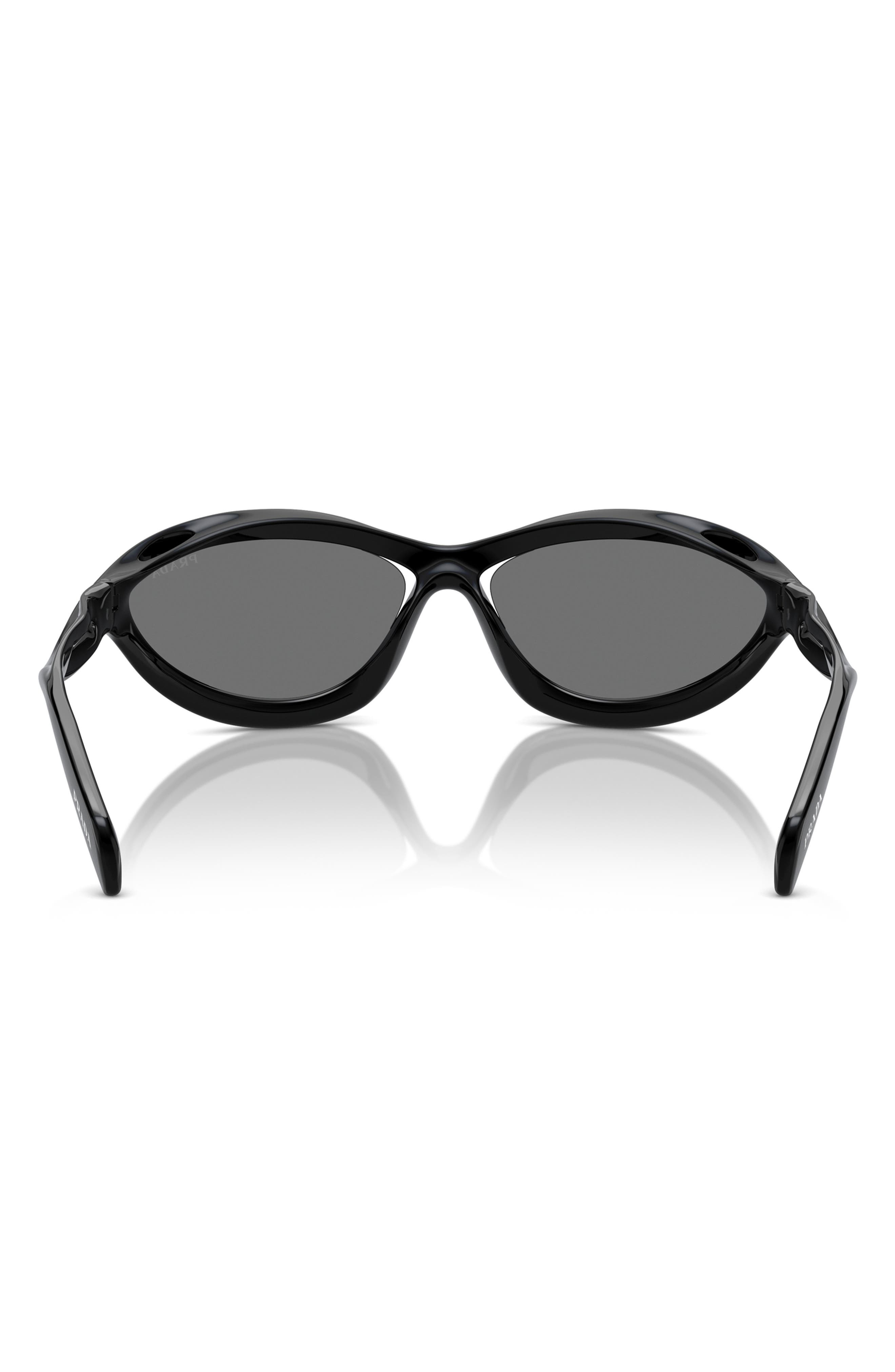 63mm Oversize Cat Eye Sunglasses - 4