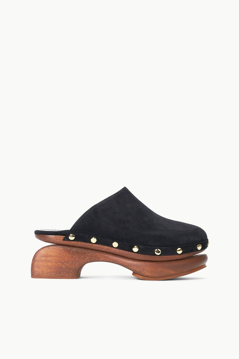 STAUD RHODES CLOG BLACK 1