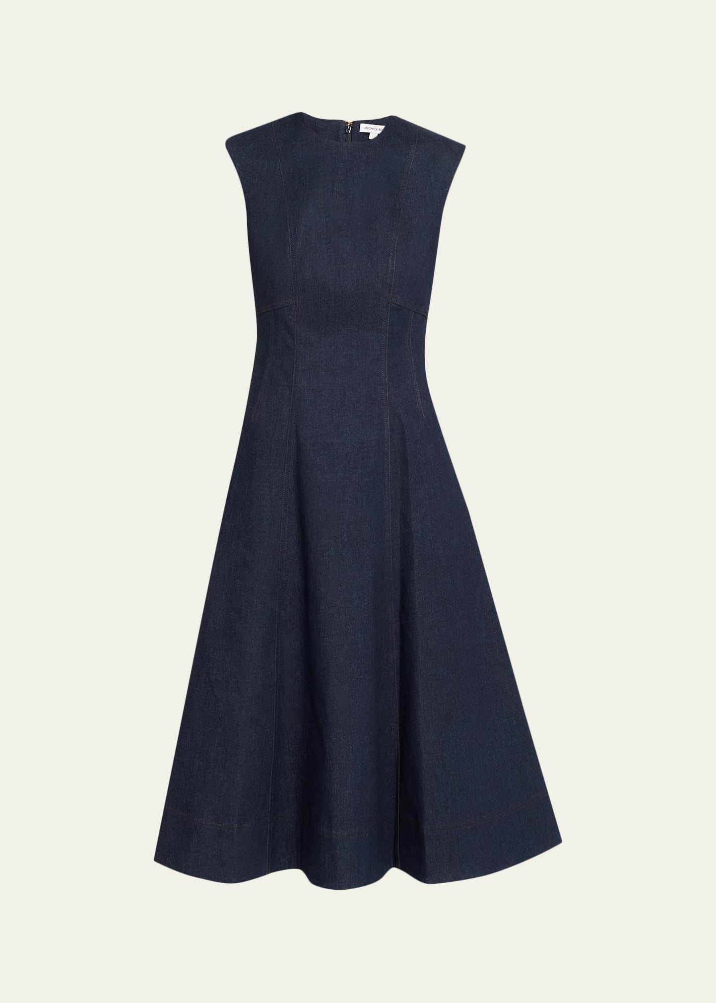 Dulce Denim Midi Dress - 1