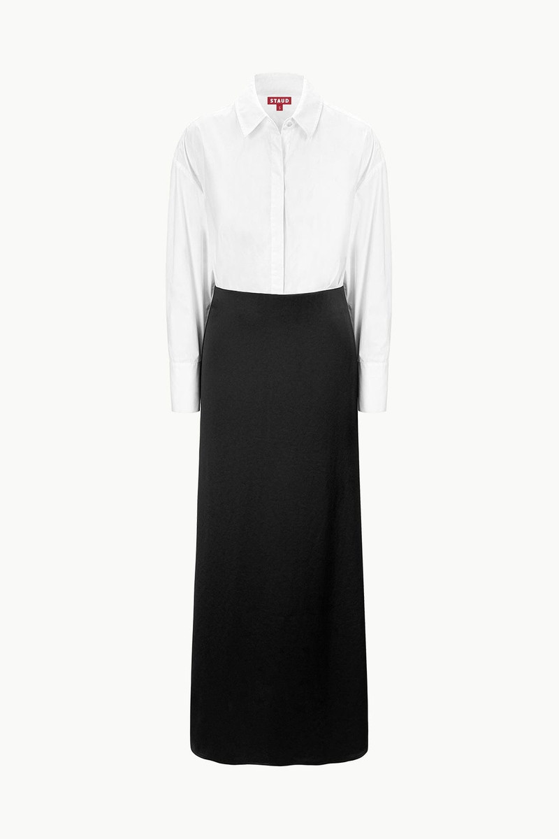STAUD NILE DRESS BLACK - 1