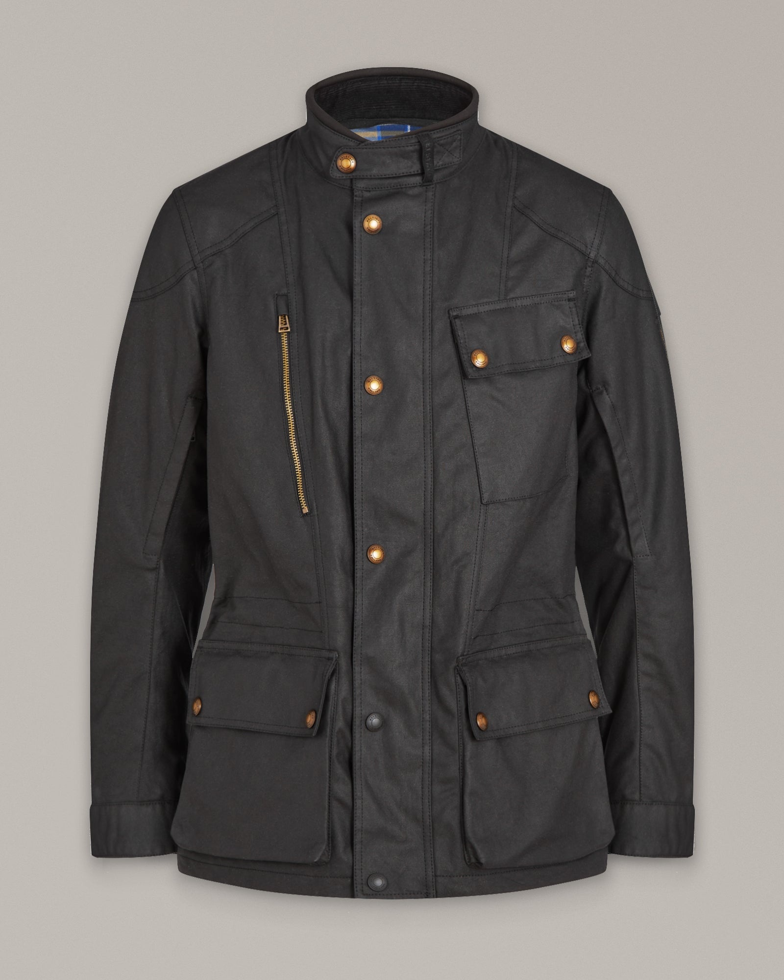 WAYMASTER MOTORCYCLE WAXED COTTON JACKET - 1