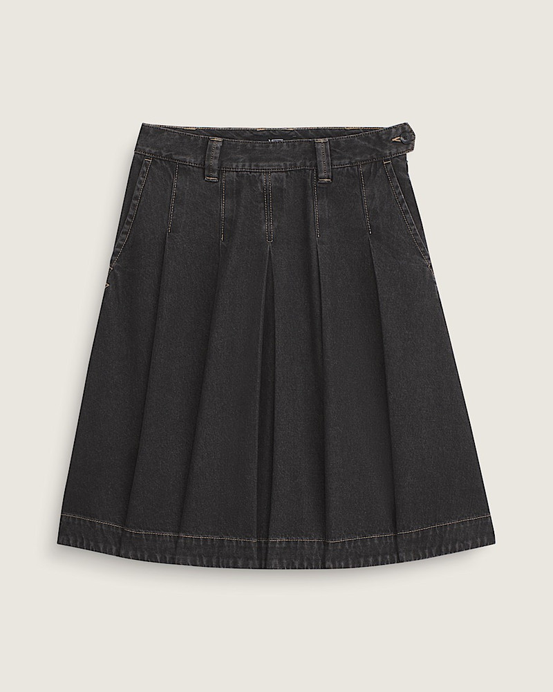 Authentic Chino Denim Skirt 1