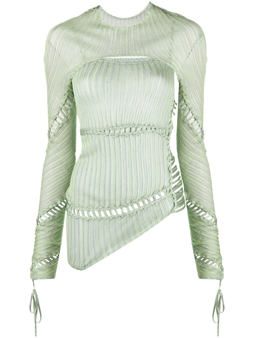 Jigsaw asymmetric knitted top - 1