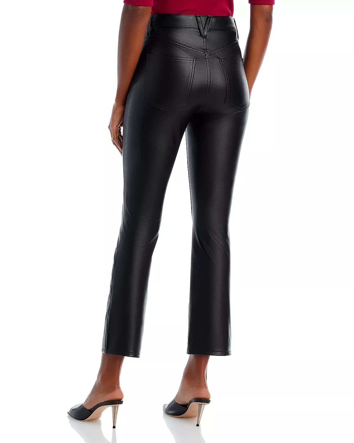 Carly Faux Leather Pants - 2
