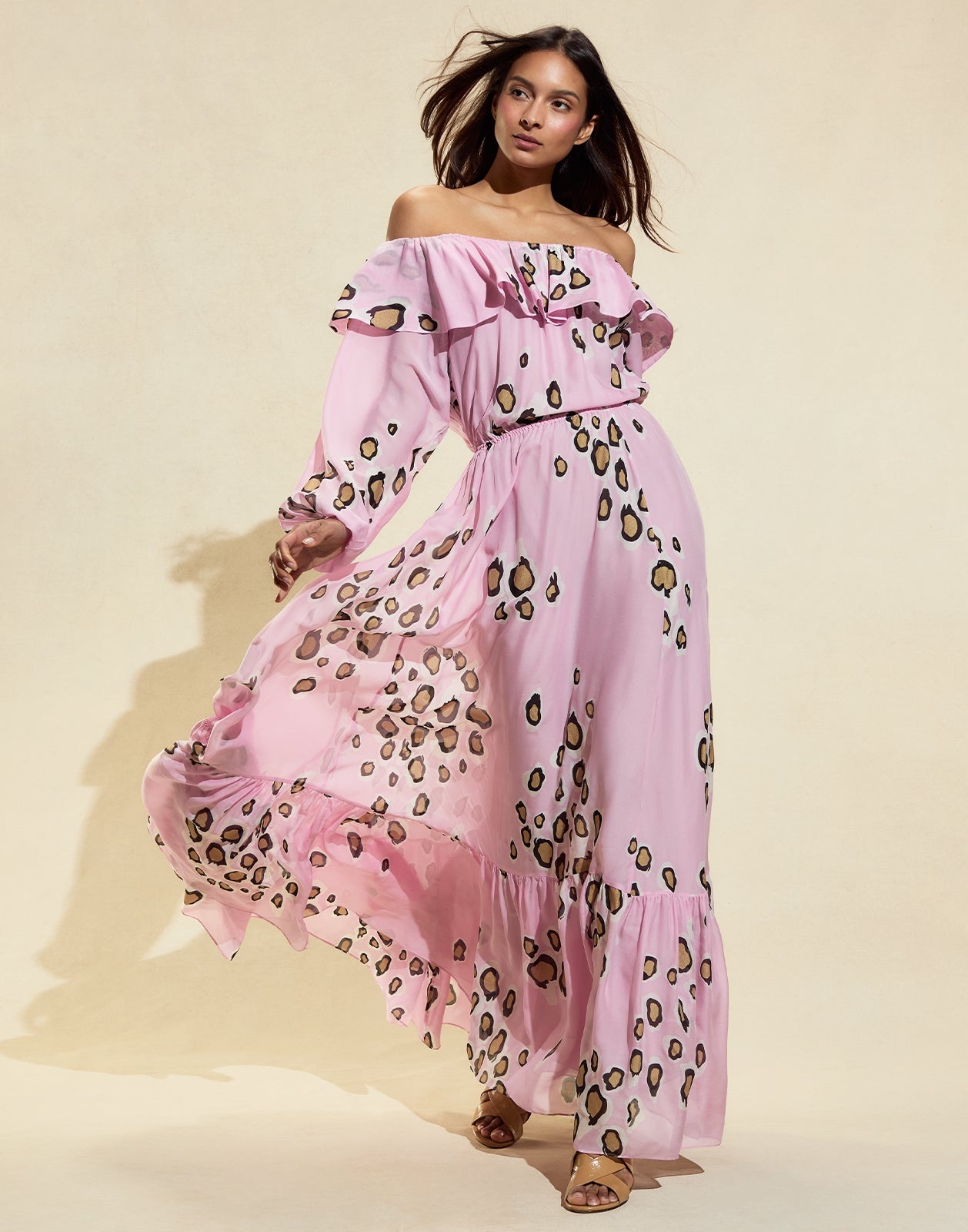 Amalfi Silk Maxi Dress - 2