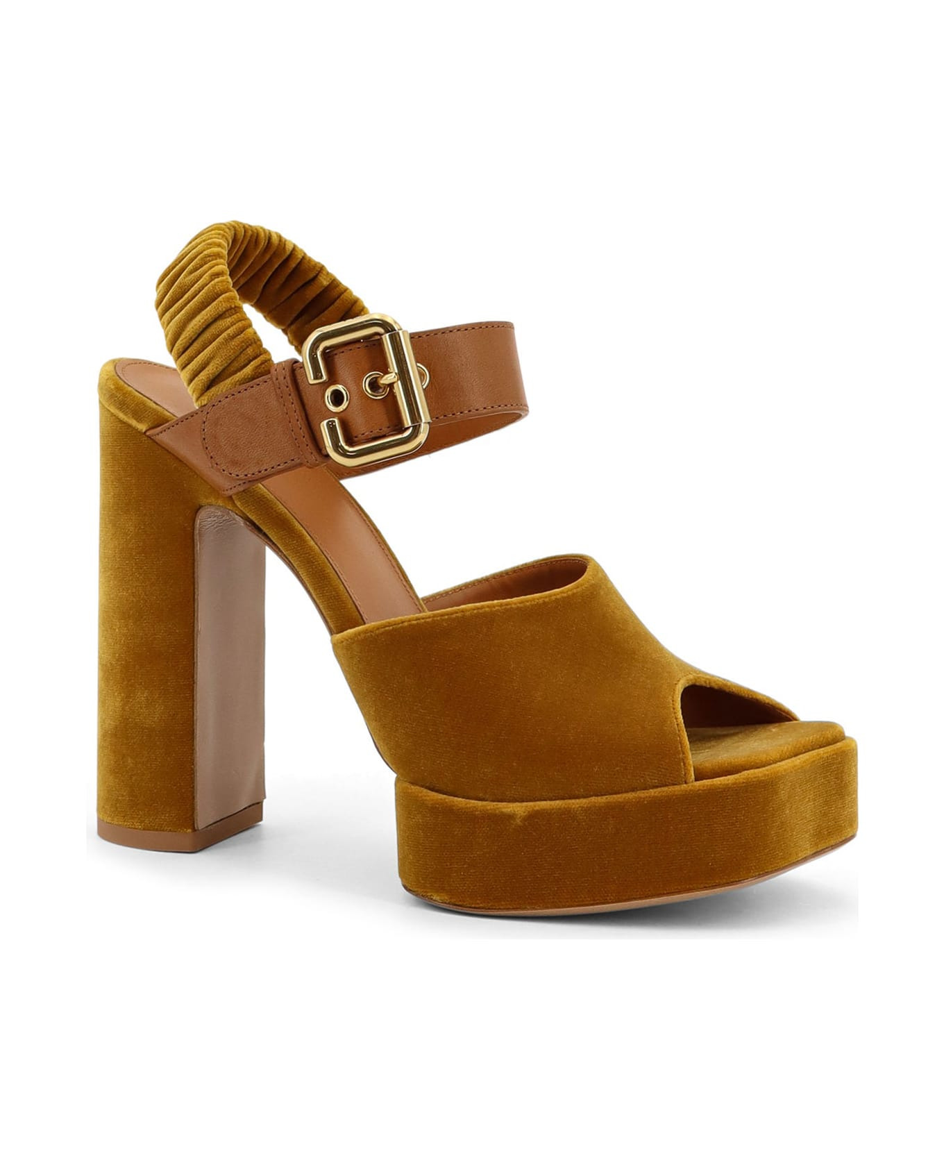 Aria Velvet Sandals - 2