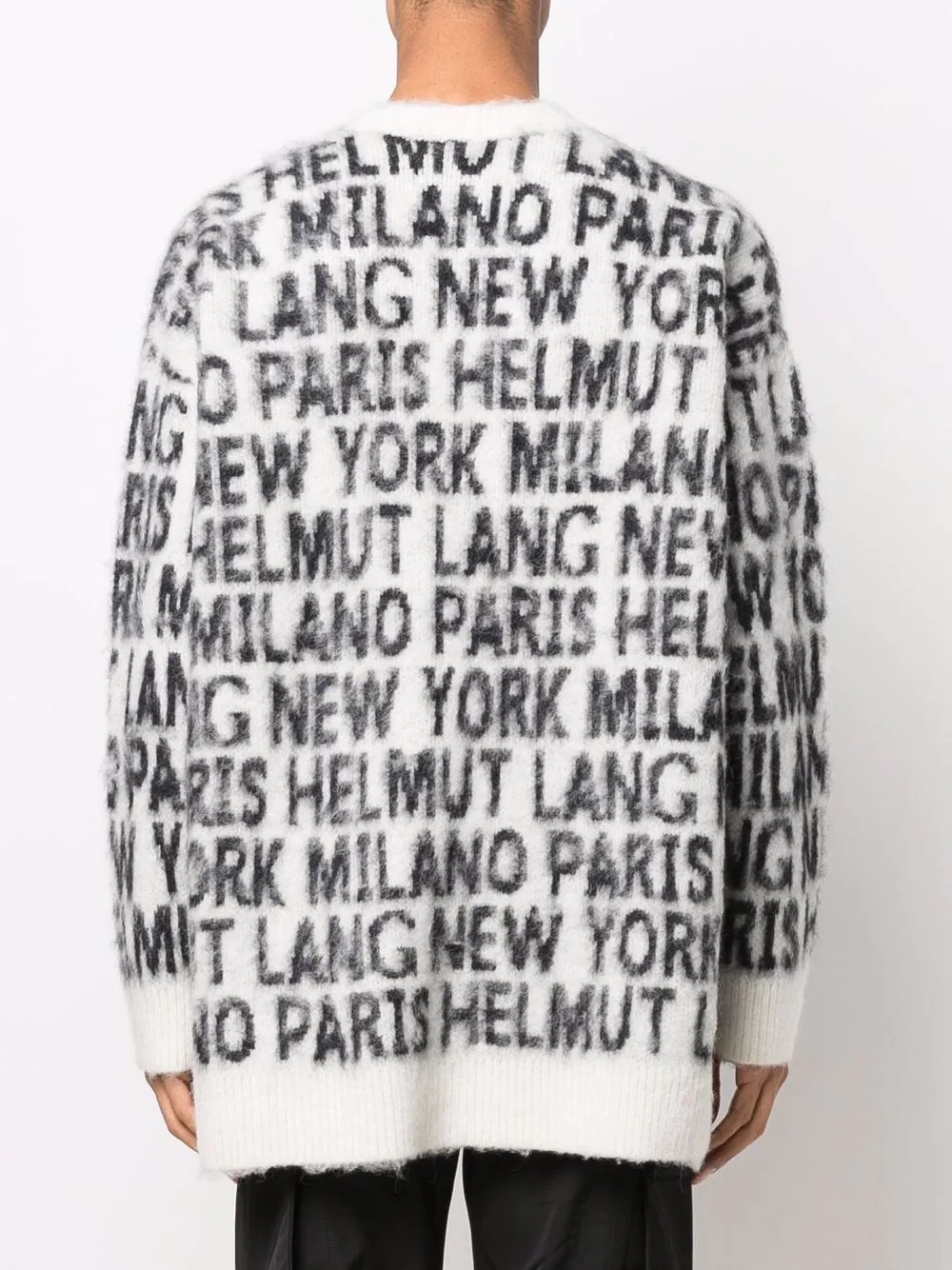 city slogan-knit alpaca-wool jumper - 4