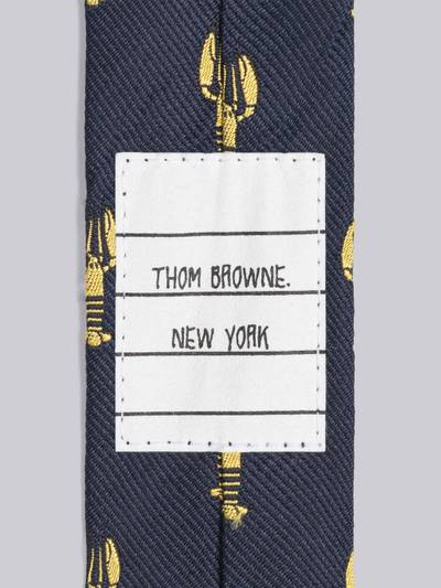 Thom Browne Lobster Jacquard Stripe Classic Tie outlook