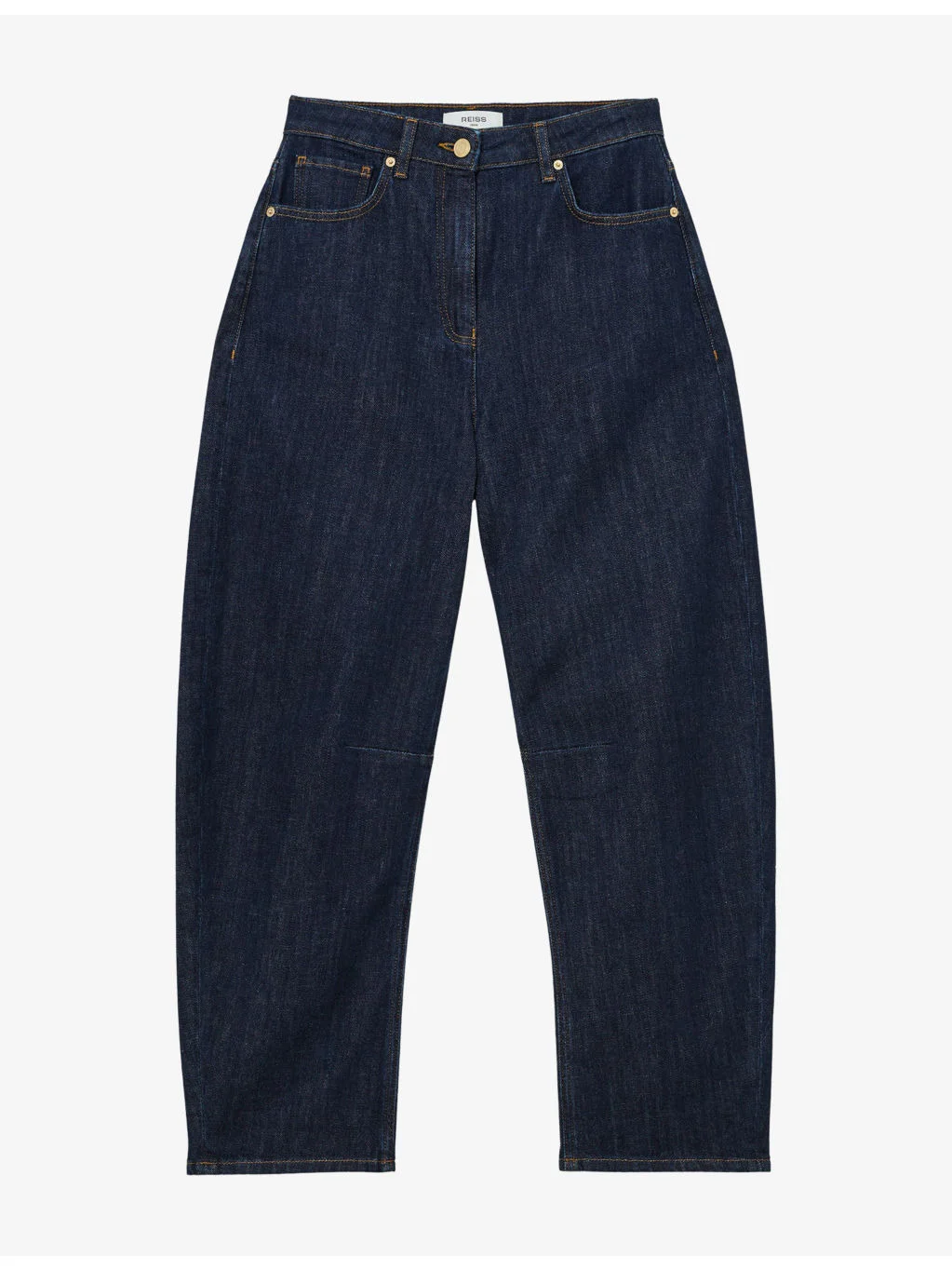 Levitt Barrel-Leg Denim Jeans - 1