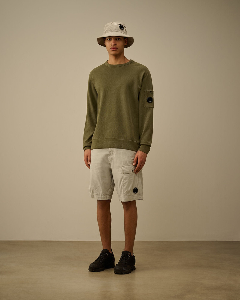 C.P. Company Malfilè Fleece Crewneck Sweatshirt outlook