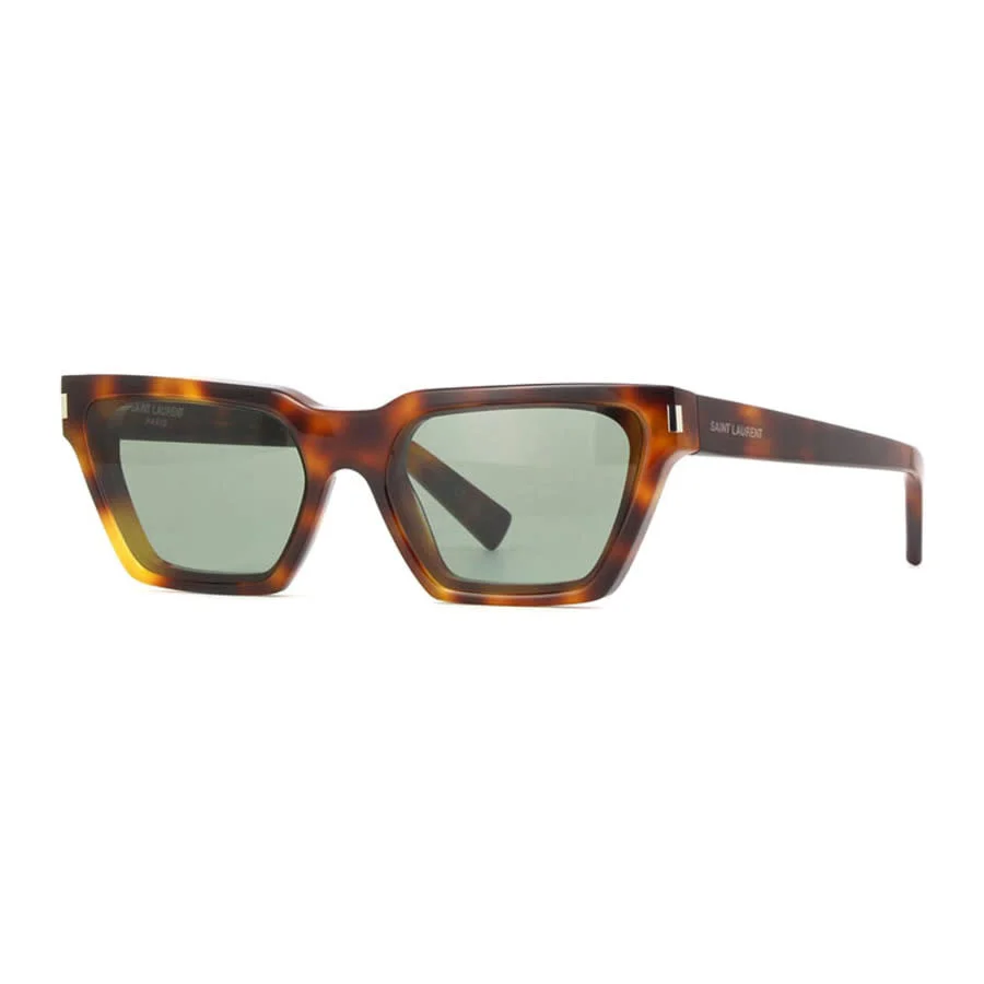 Saint Laurent Ladies Brown Cat Eye Sunglasses SL633CALISTA 003 - 1