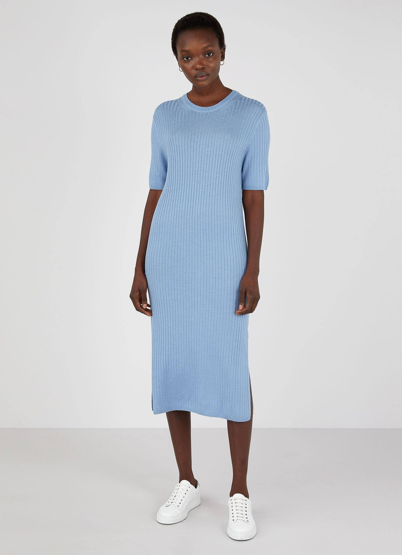 Sunspel Rib Crew Dress outlook