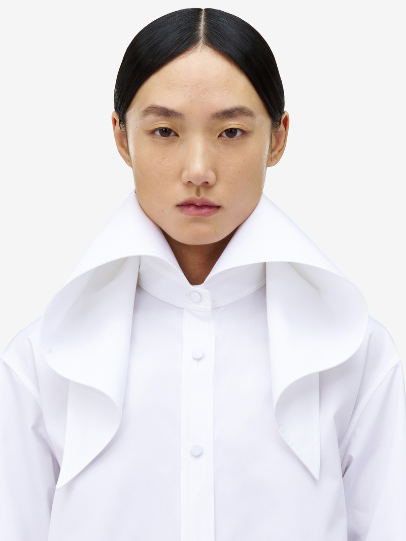 Alexander McQueen Draped Collar Shirt outlook
