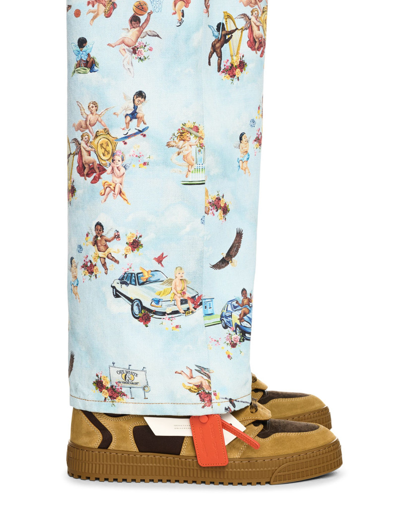 Off-White Chocolate/orange Floating Arrow outlook